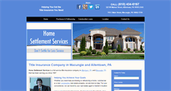 Desktop Screenshot of homesettlementservices.com