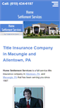 Mobile Screenshot of homesettlementservices.com